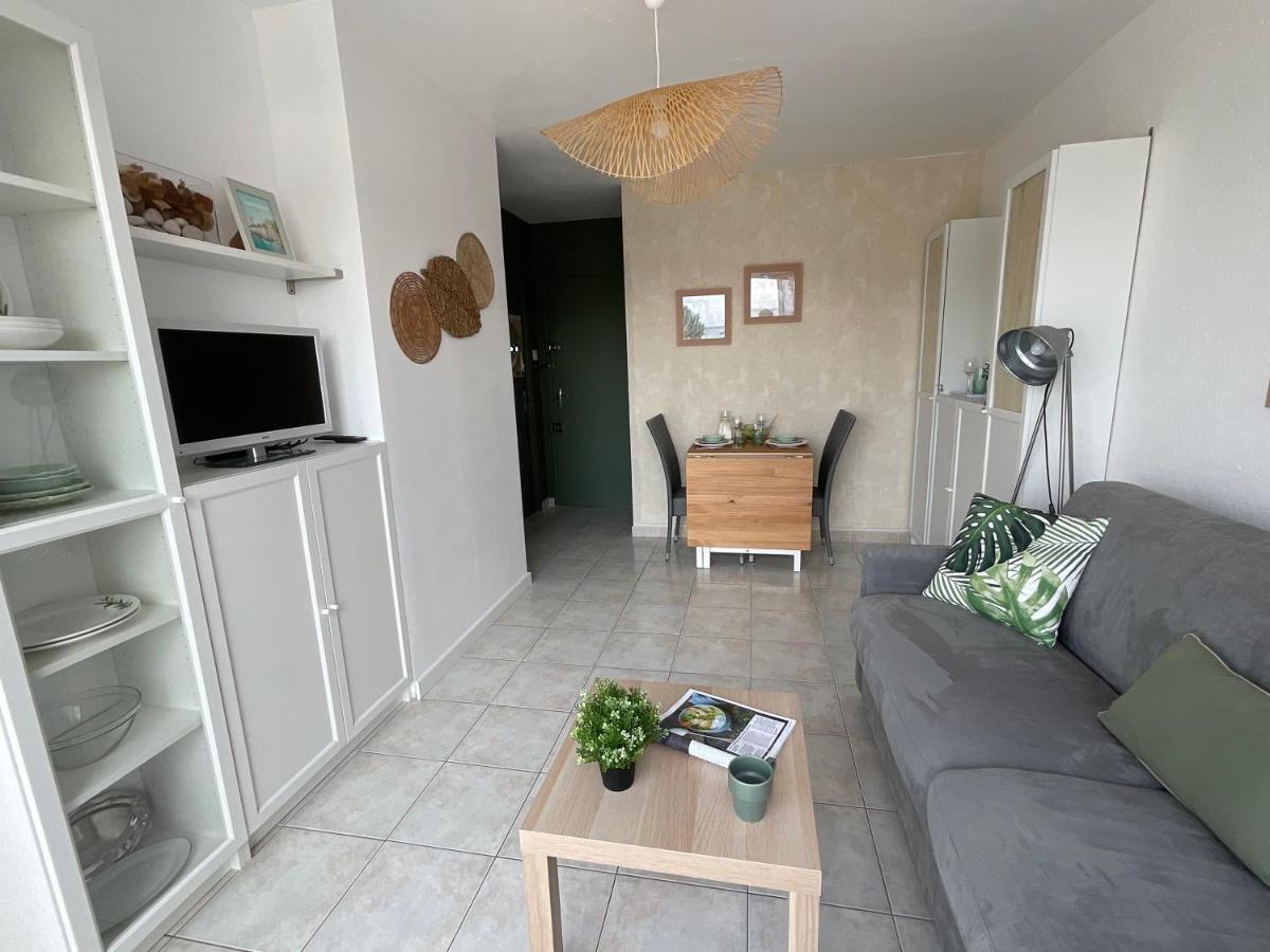 Studio Le Vue Mer Acces Direct A La Plage Parking Prive Clim Belle Terrasse Ле-Гро-дю-Руа Экстерьер фото